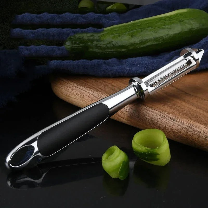 SliceSmart™ - Pelador de verduras de acero inoxidable