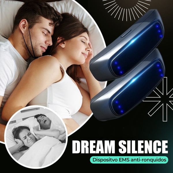 DreamSilence™ - Dispositivo EMS anti-ronquidos