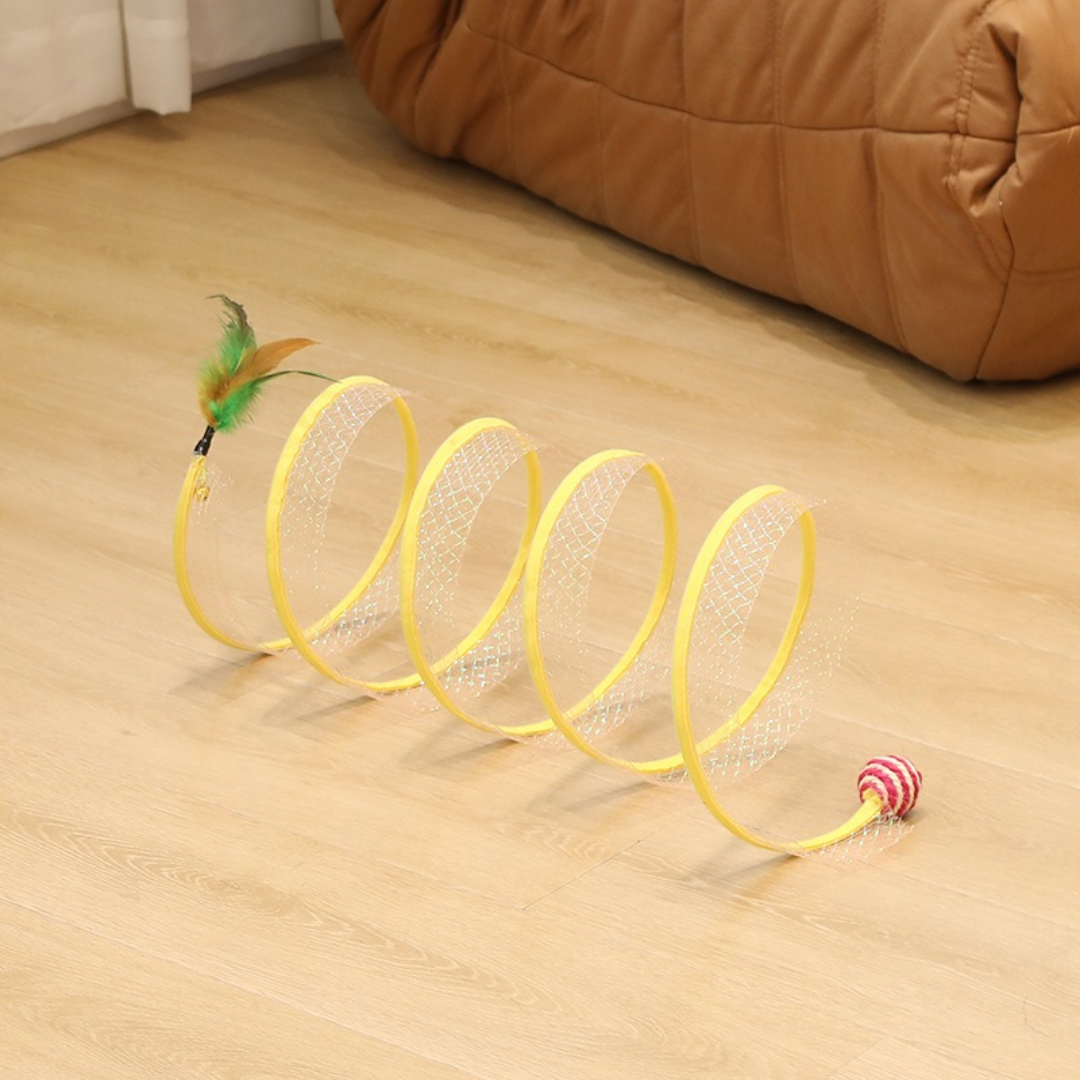Túnel plegable para gatos