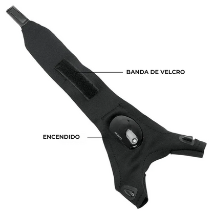 Flashgo™ - GUANTES CON LUCES LED IMPERMEABLES (PAR)