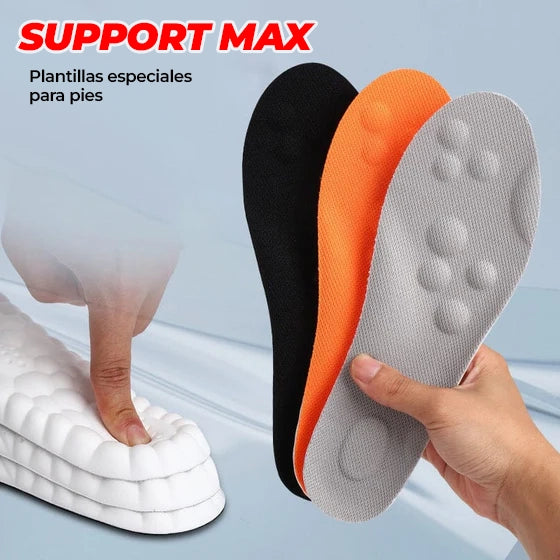 SupportMax™ - Plantillas ortopedicas con capsulas de energia