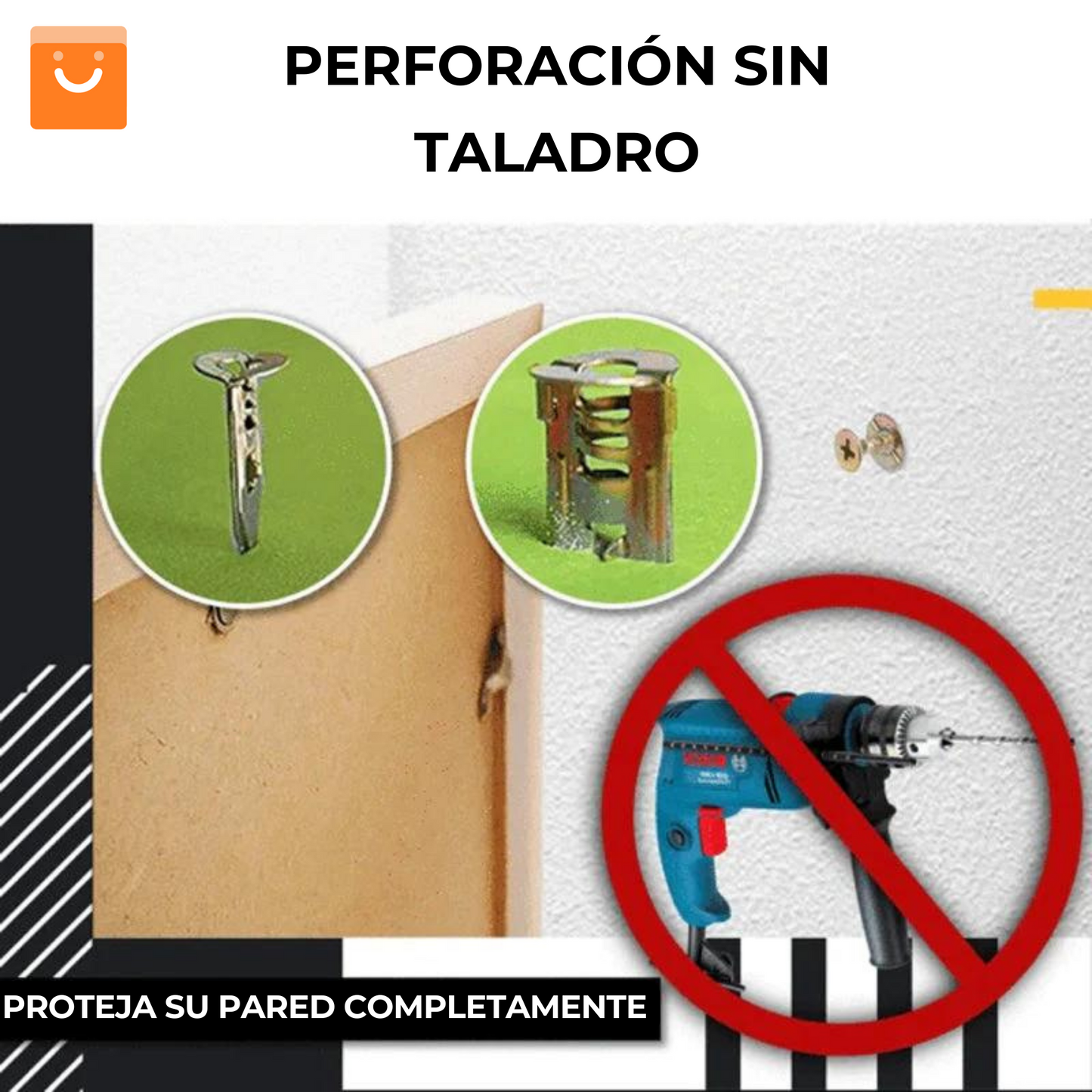 MegaGrip Expanders™ - Tornillos autoperforantes