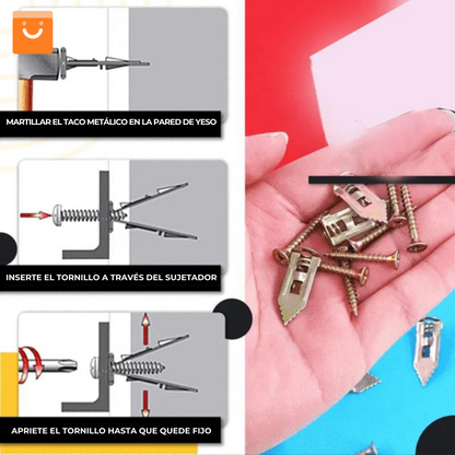 MegaGrip Expanders™ - Tornillos autoperforantes