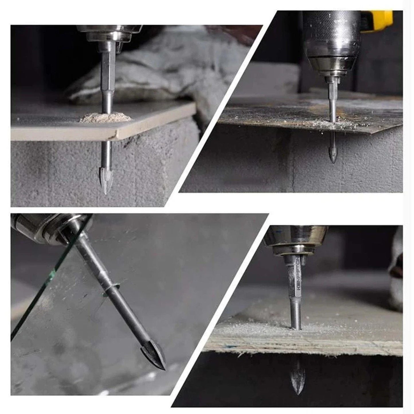 Broke™ - Brocas triangulares con vástago hexagonal de aleación