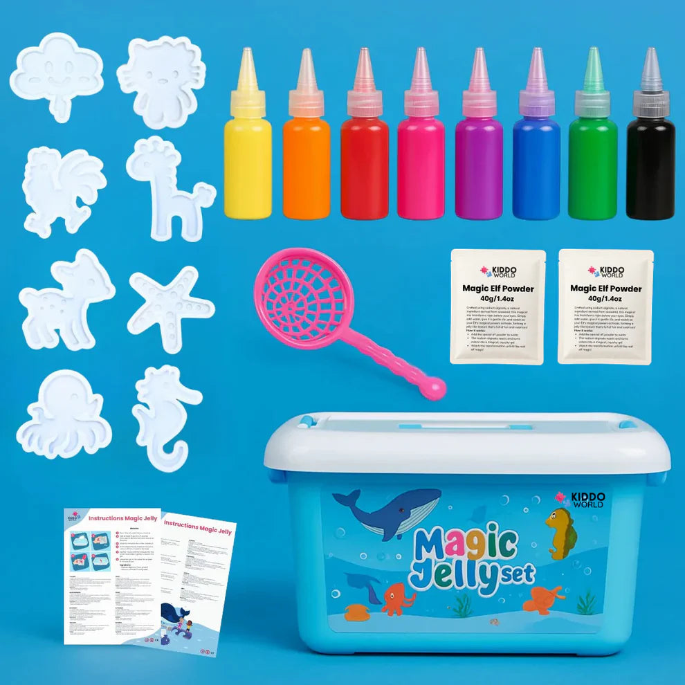3D Magic Jelly™ – Crea figuras 3D en agua fácilmente