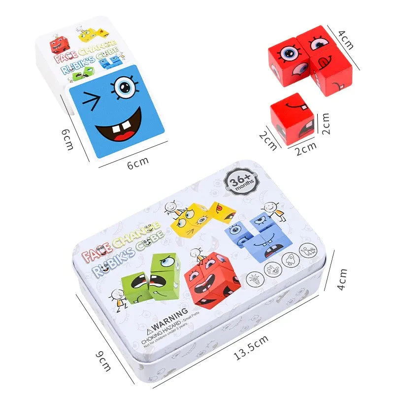 GAMEKIDS™ -  JUEGO EDUCATIVO ROMPECABEZAS DE BLOQUES