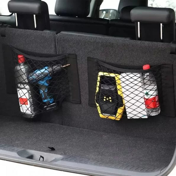 TidyRide™ - Organizador con malla elástica  para maletera de autos