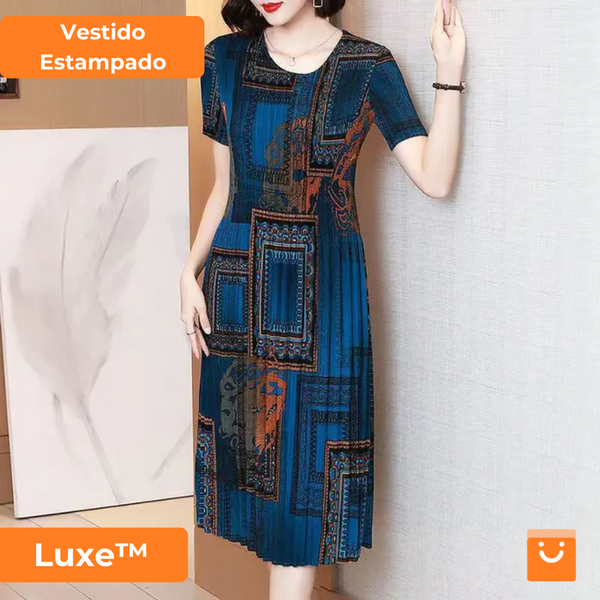 Luxe™ - Vestido Estampado - Referencia en elegancia y versatilidad