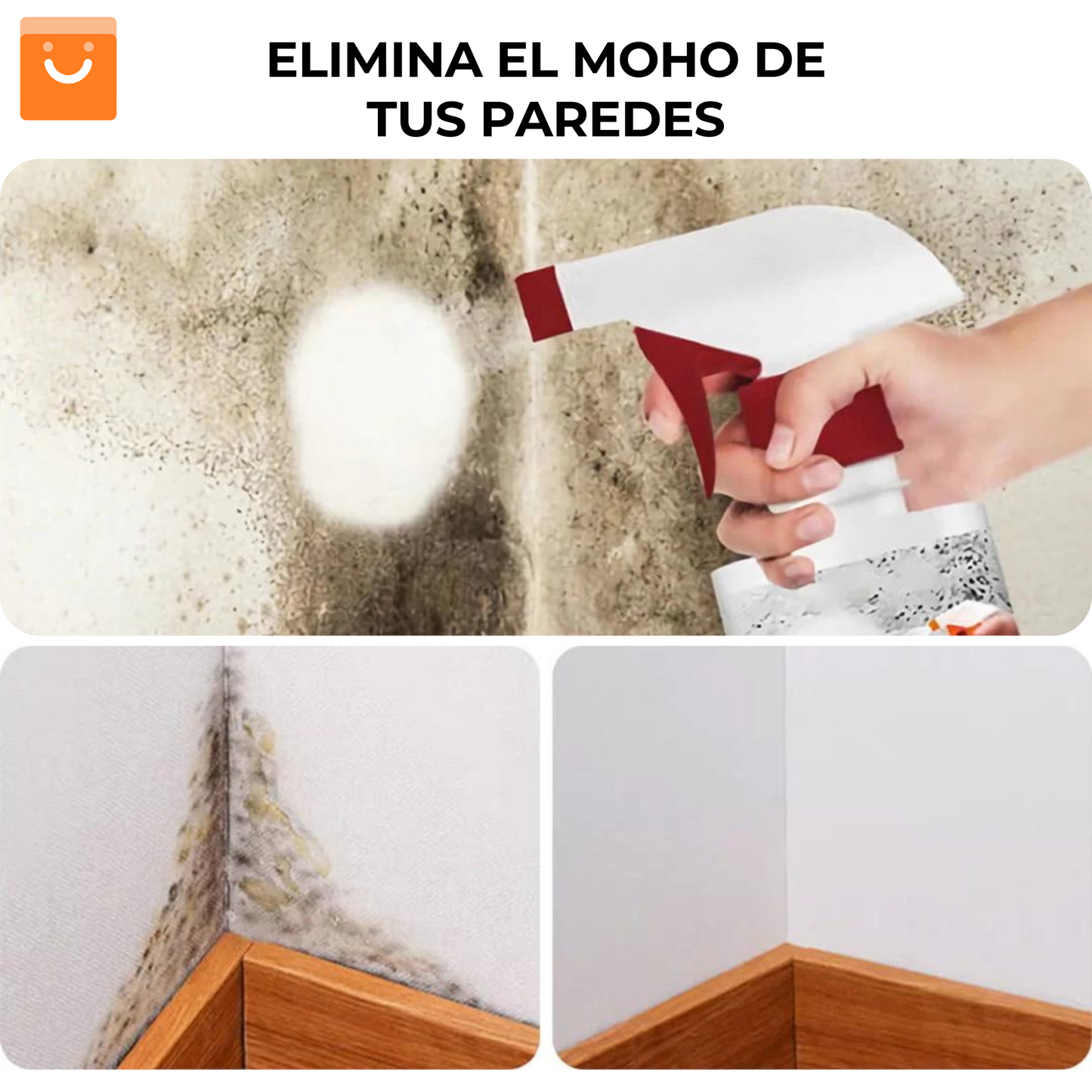 Oferta Black Friday MoldVanish™ - removedor de moho de múltiples superficies