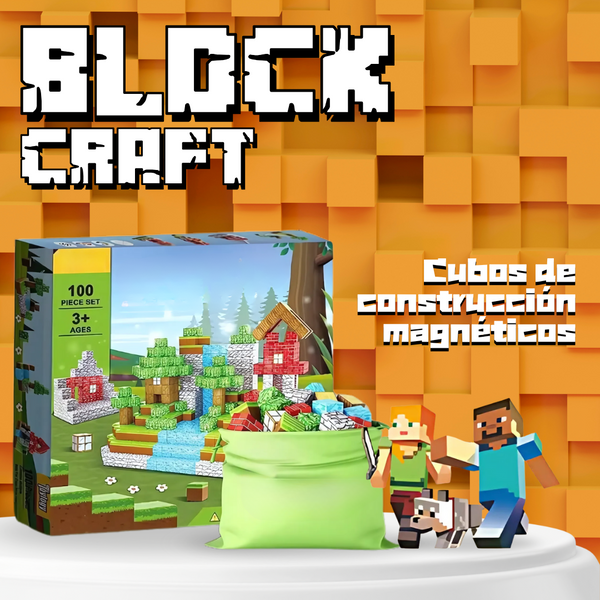 Block Craft™ - Bloques de Construcción Magnéticos