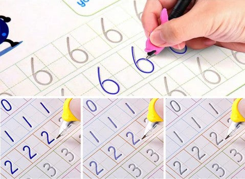 Oferta Black Friday Kit de 4 Cuadernos de Caligrafía Mágica Creativa + Regalo Exclusivo