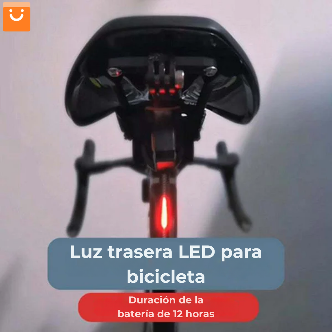 BIKEBRIGHT™ - LUZ TRASERA LED PARA BICICLETA