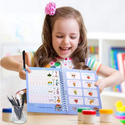 Oferta Black Friday Kit de 4 Cuadernos de Caligrafía Mágica Creativa + Regalo Exclusivo