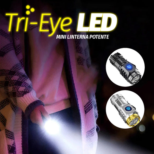 TriEye LED™ - Mini linterna potente