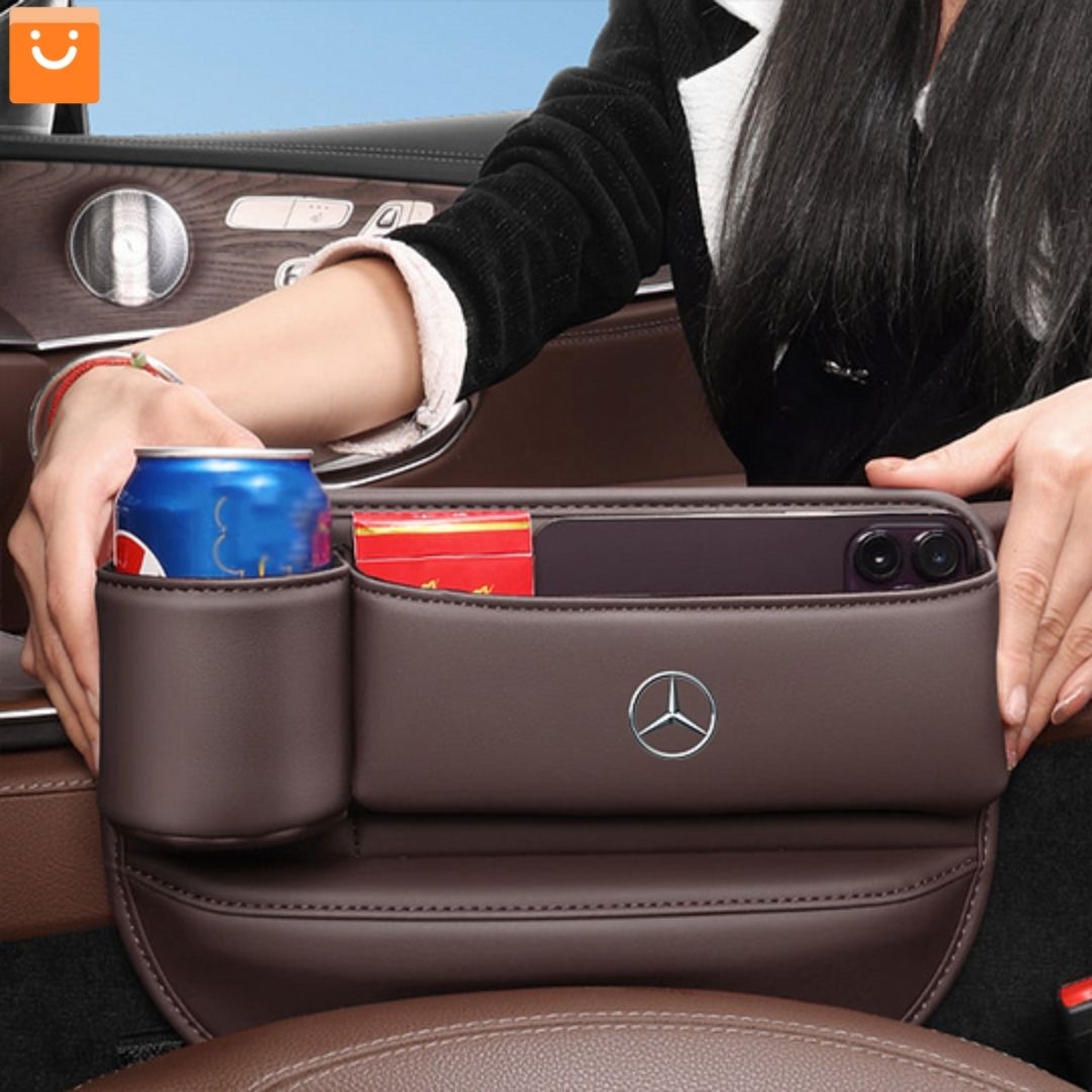 CARPOCKET™ - BOLSO DE CUERO ORGANIZADOR DE AUTOMÓVIL