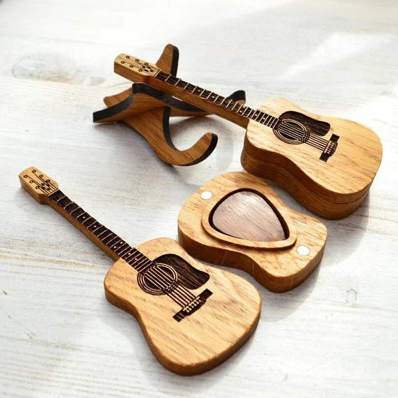 AcousticPick™ - Caja para uñetas de guitarra