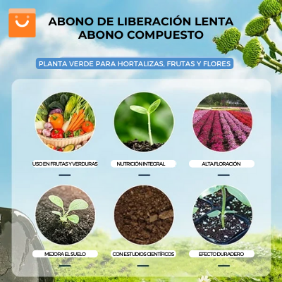 GreenBoost™ - Fertilizante orgánico en tableta