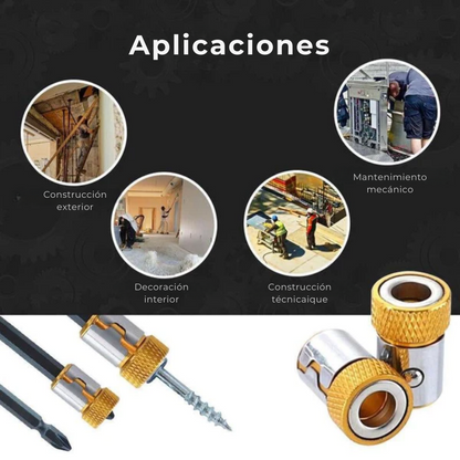 Tor™ - Anillo Magnetico Con Punta De Desatornillador