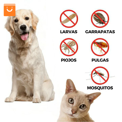 AntiTiques™ - Collar antipulgas y garrapatas