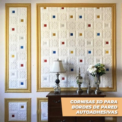 WallDecor™ - Cornisas 3D autoadhesivas