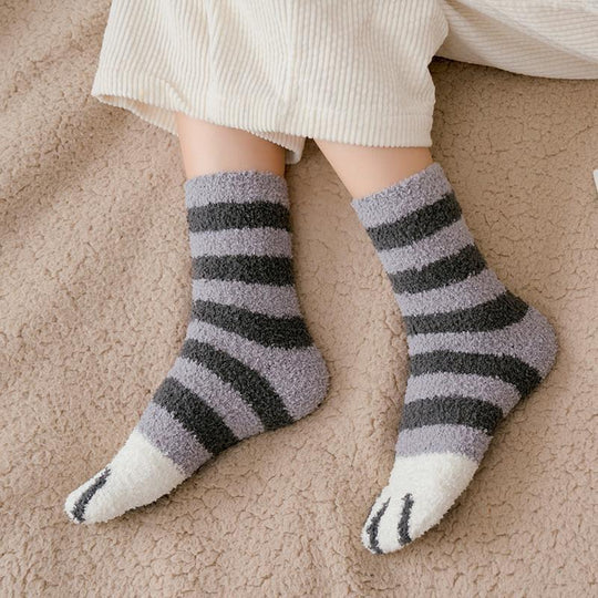 PlushPaws™ - Calcetines termicos de gatitos