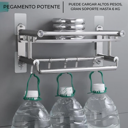 Ganchos adhesivos - ¡Lleva 20 Paga 10!