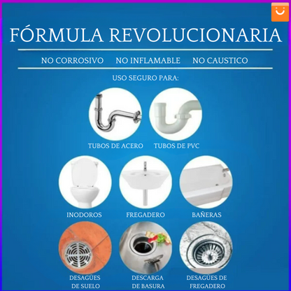 WildTornado™ - Potente limpiador de fregadores y desagües