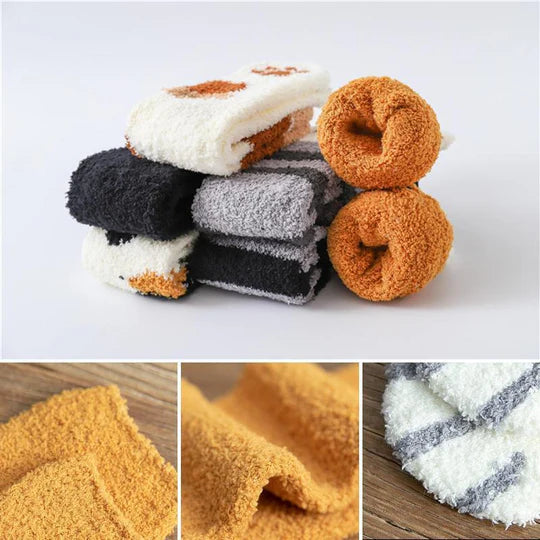 PlushPaws™ - Calcetines termicos de gatitos