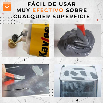 MetalGrip Fusion™ - Adhesivo apto para múltiples superficies, con gran adherencia.