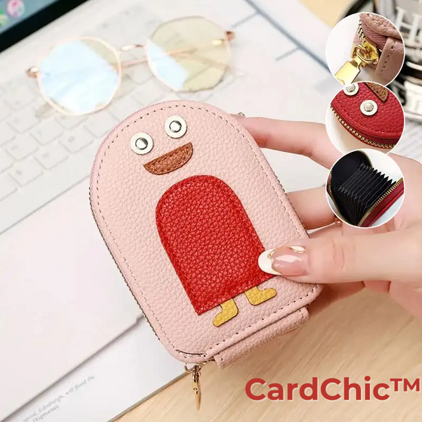 CardChic™ -  MINI BOLSO DE PINGUINO PORTA TARJETAS