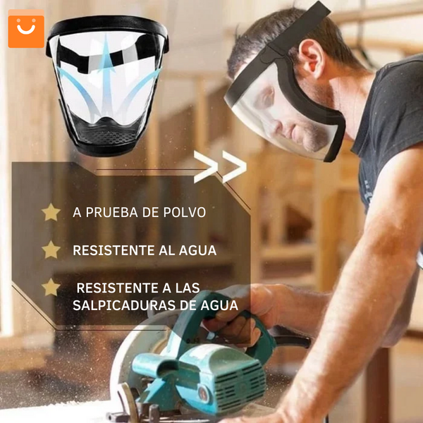 ShieldGuard™- Máscara a prueba de polvo y salpicaduras