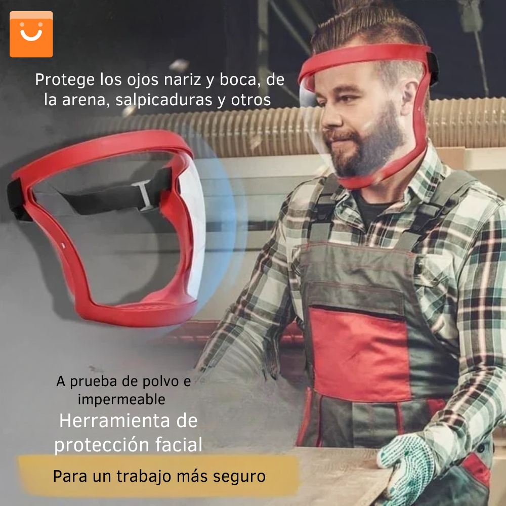 ShieldGuard™- Máscara a prueba de polvo y salpicaduras
