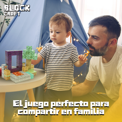 Block Craft™ - Bloques de Construcción Magnéticos