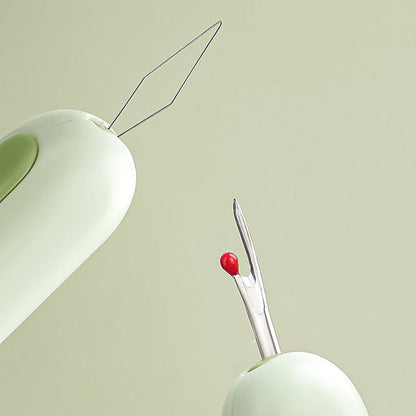 StitchSavior™ - Enhebrador de agujas y cortacosturas 2 en 1