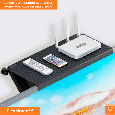 FlexMount™ - SOPORTE ACCESORIO AJUSTABLE PARA PANTALLA DE TELEVISIÓN