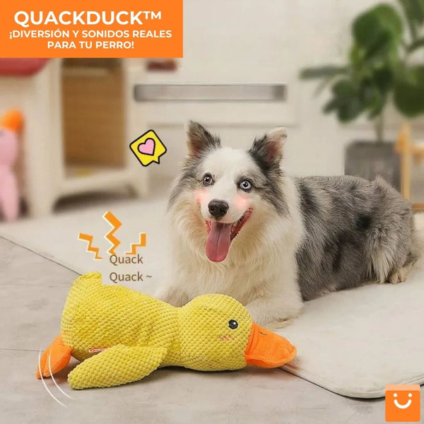 QUACKDUCK™ - PATO DE PELUCHE CON SONIDO PARA PERROS