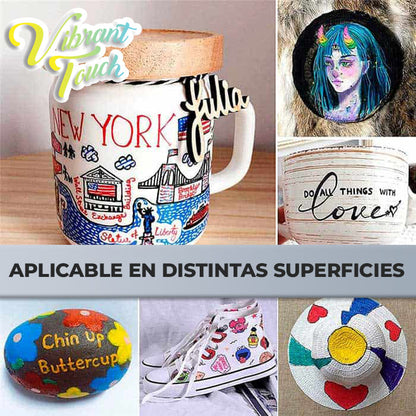 VibrantTouch™ - Marcadores Acrilicos