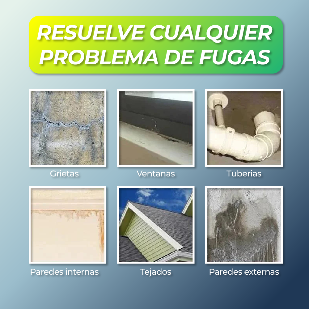 AllMend™ - Spray adhesivo sellador de filtraciones