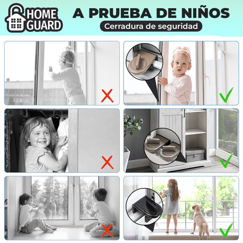 HomeGuard™ - Cerradura para ventana anti robos