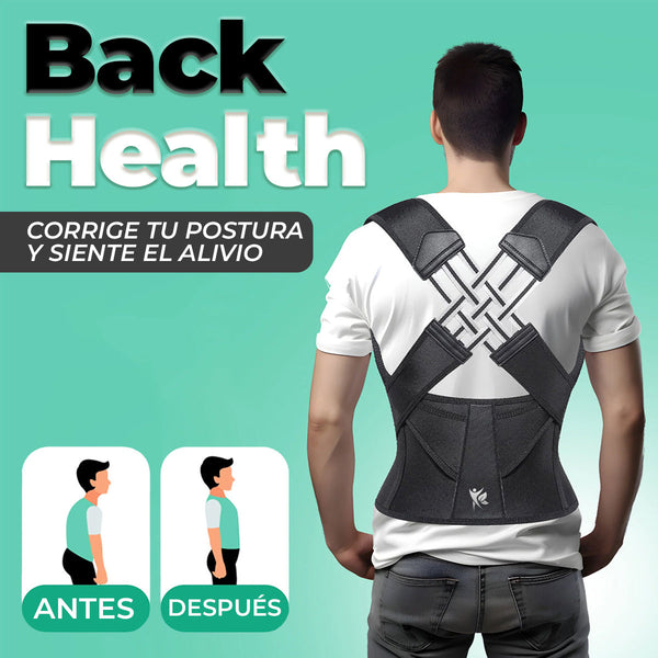 BackHealth™ - Corrector de postura para espalda|