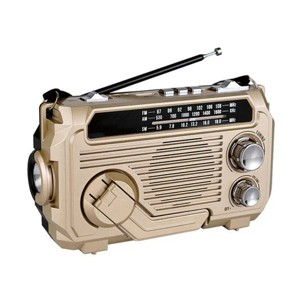 RescueRadio™ - Comunicación, luz y energía cuando más importa