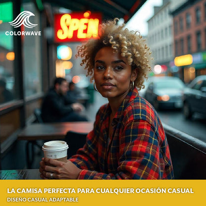 ColorWave™ - Camisa Retro Unisex