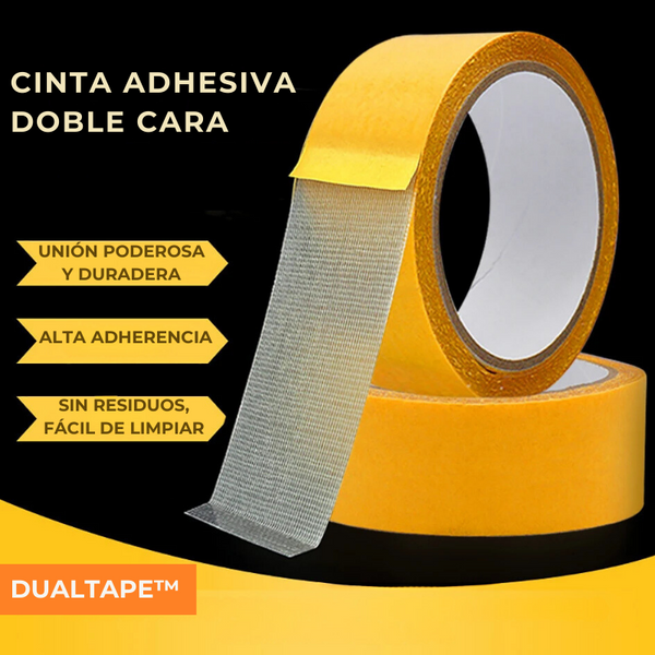 DUALTAPE™ - CINTA ADHESIVA PROFESIONAL DOBLE CARA