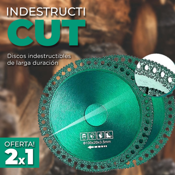 IndestructiCut™ - DISCO INDESTRUCTIBLE DE LARGA DURACIÓN | Oferta exclusiva 2x1