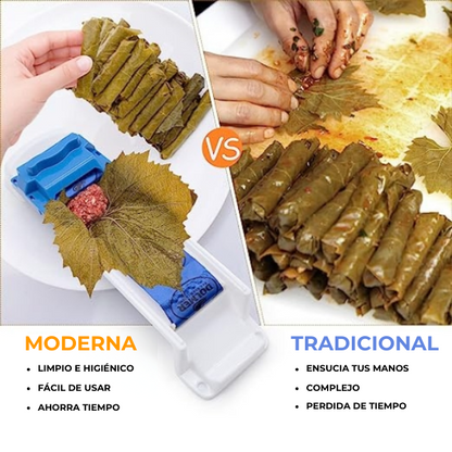 Herramienta de enrrollado de comida