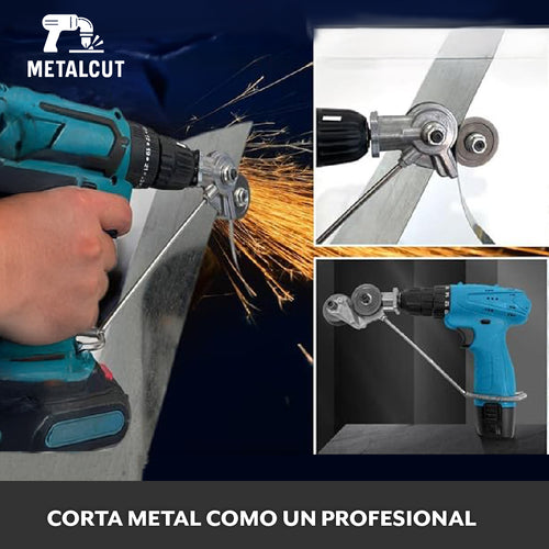 MetalCut™ – Corte preciso con tu taladro