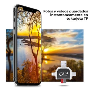 POWER 4™ - Lector universal de tarjetas SD/TF