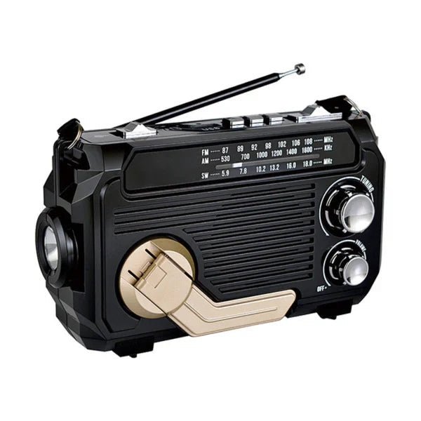 RescueRadio™ - Comunicación, luz y energía cuando más importa