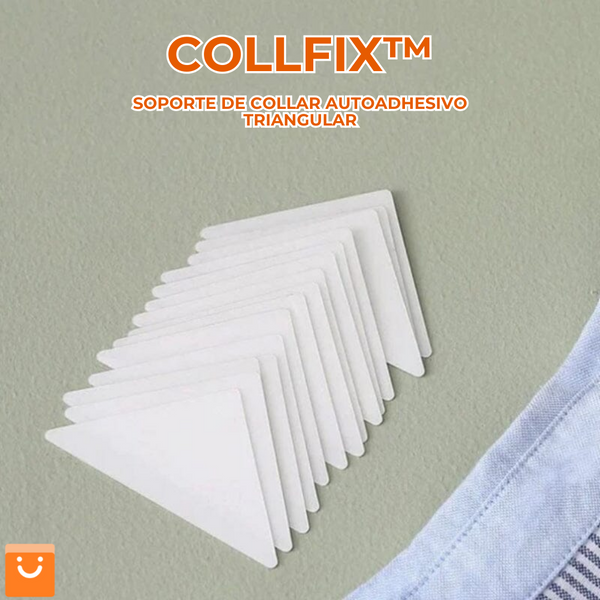 COLLFIX™ - SOPORTE DE COLLAR AUTOADHESIVO TRIANGULAR