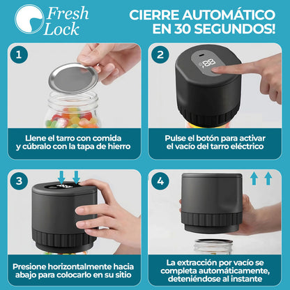 FreshLock™ - Dispositivo de Conservación al Vacío